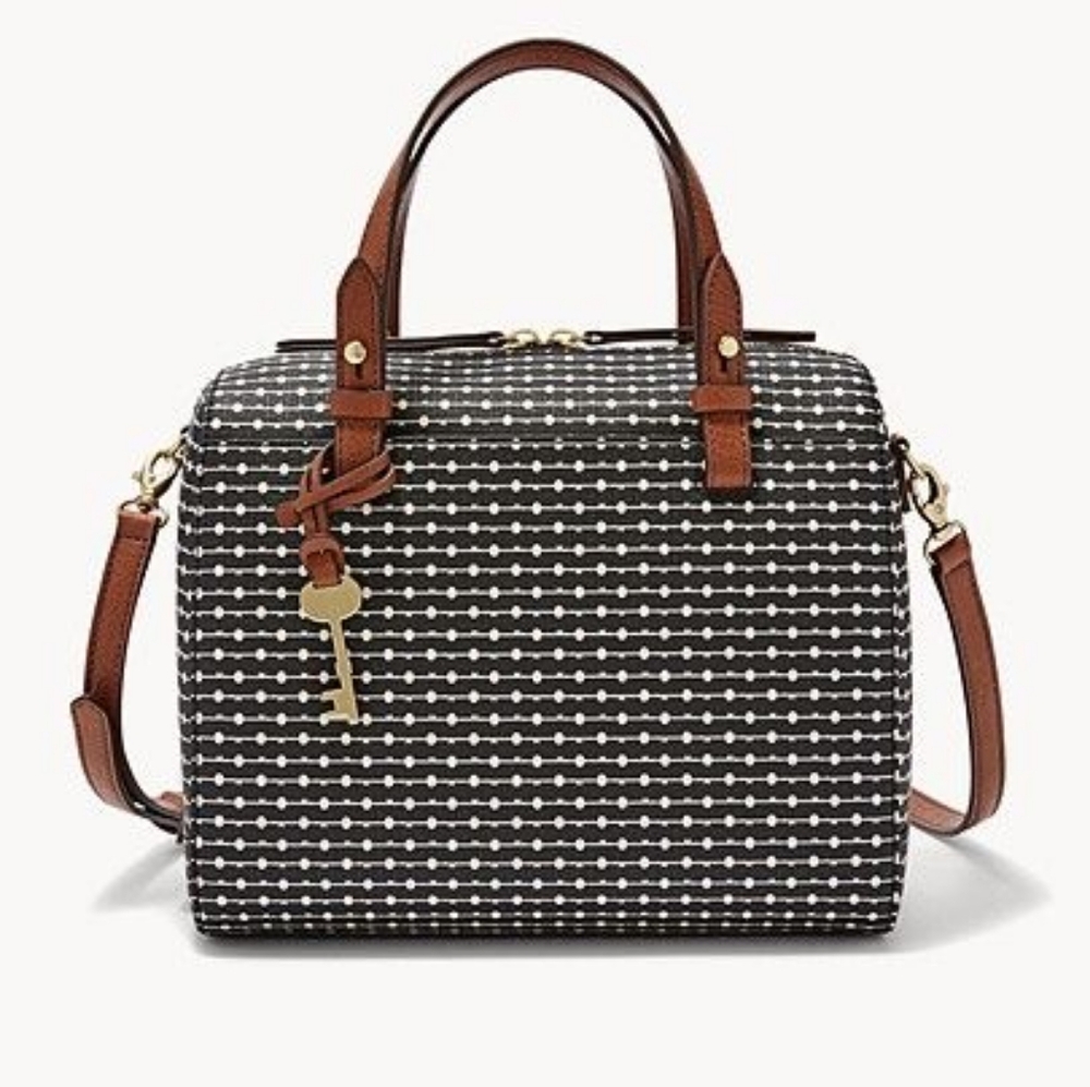 Fossil Rachel Satchel and Wallet NEW